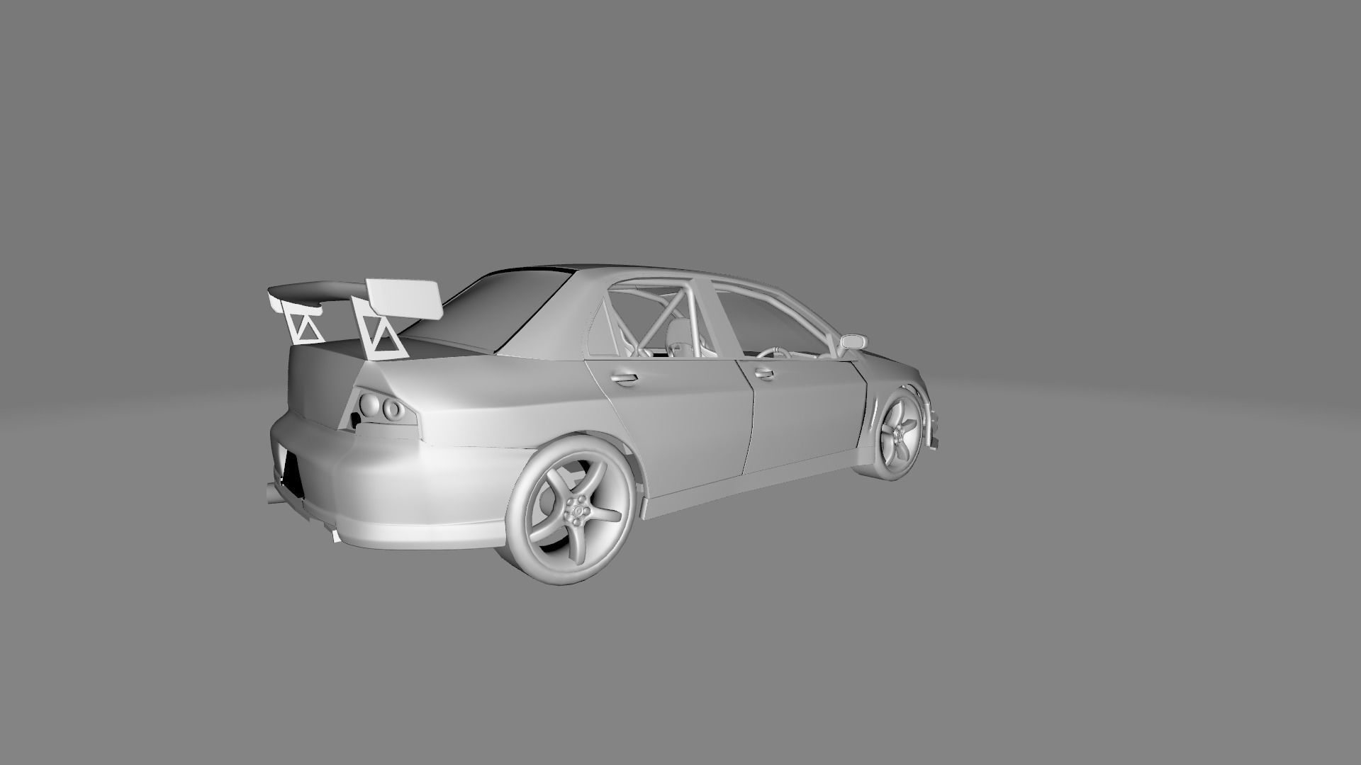 lancer hans-tokyo drift 3D print model_11
