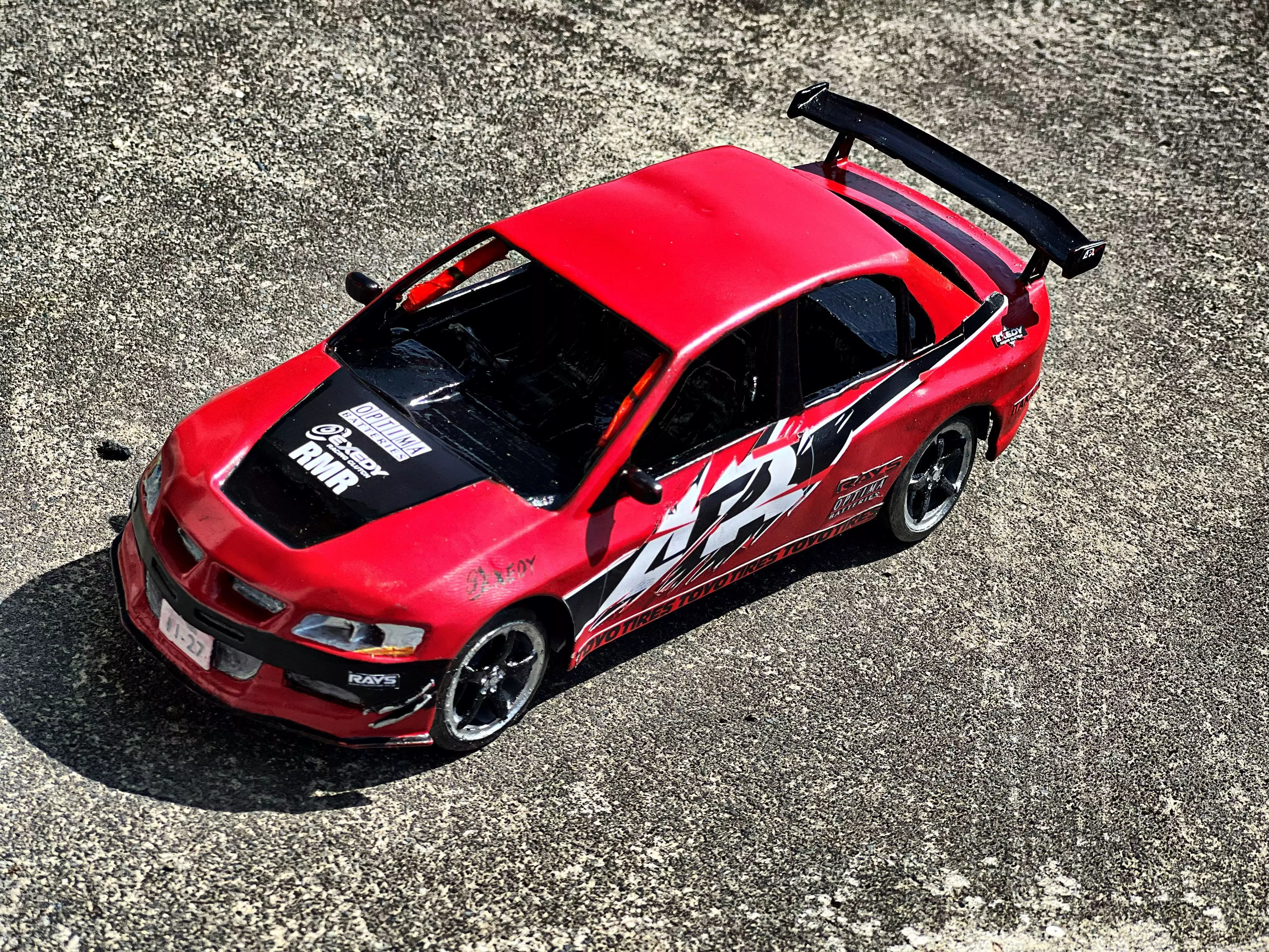 lancer hans-tokyo drift 3D print model_0