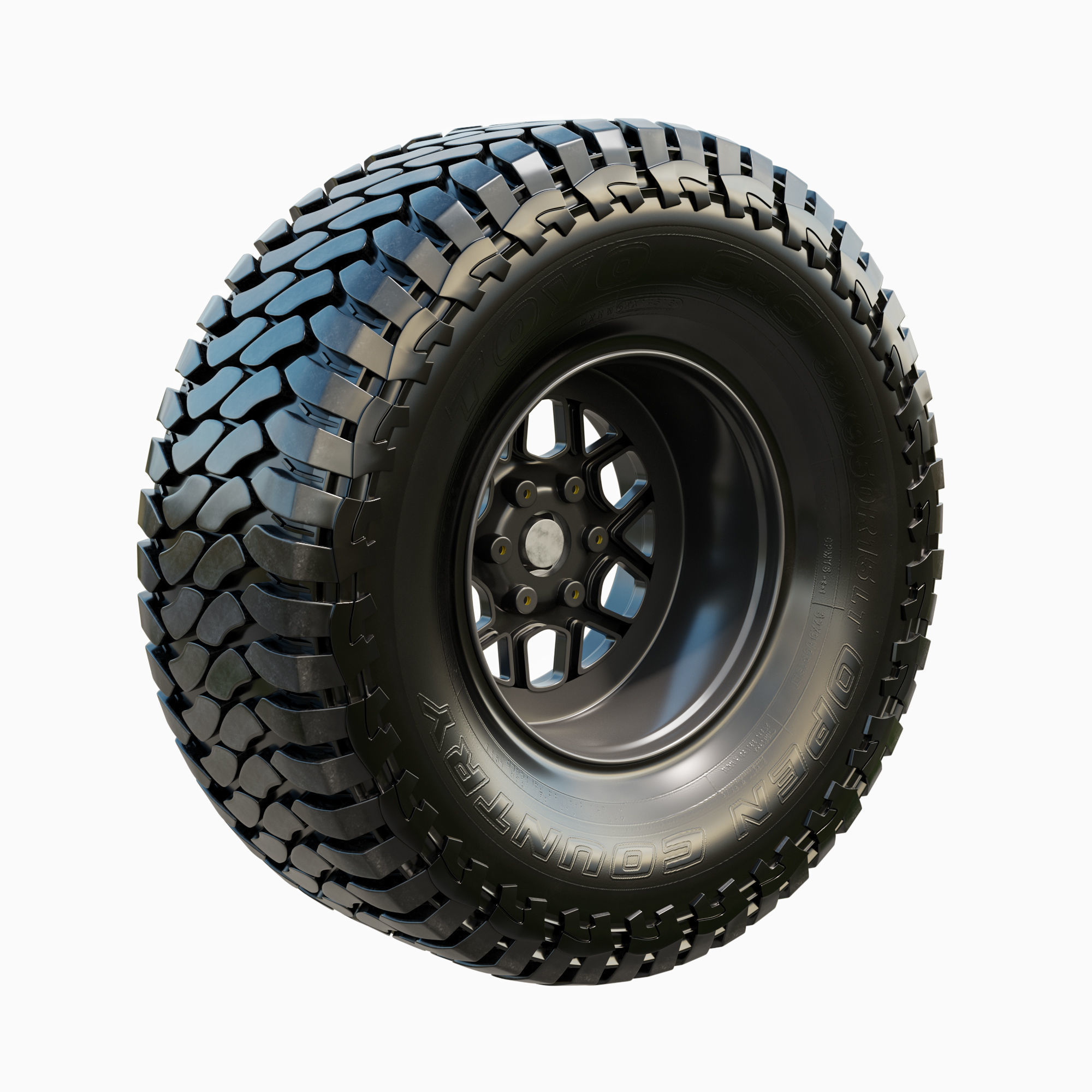 Toyo tires 3D model_4