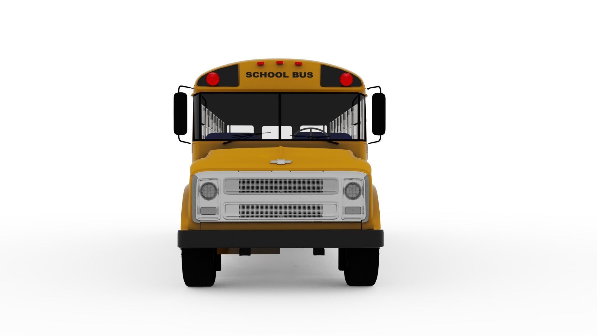 School Bus Superior C50 3D model_6