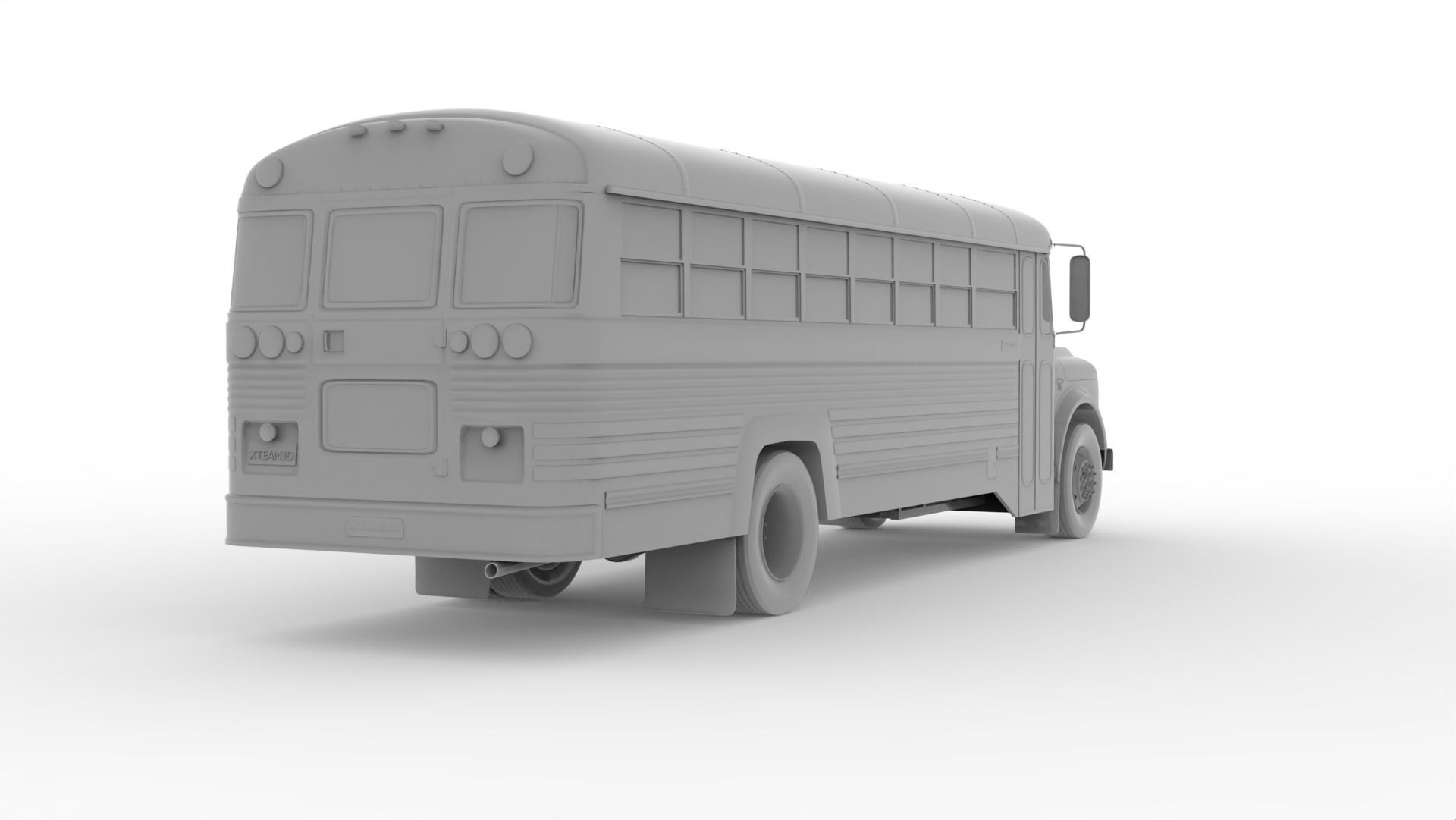 School Bus Superior C50 3D model_17