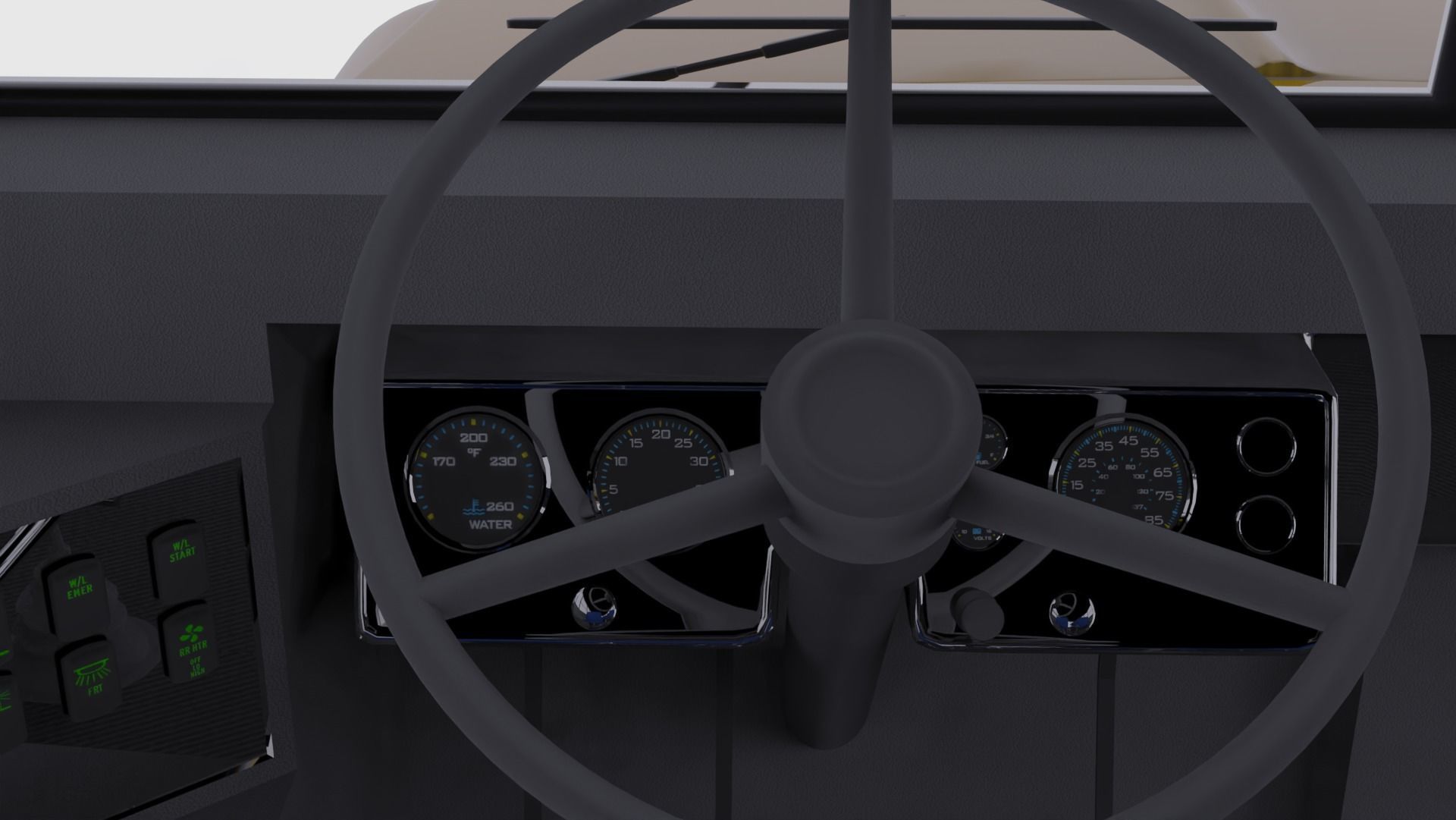 School Bus Superior C50 3D model_11