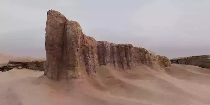 PBR Desert Cliff V2