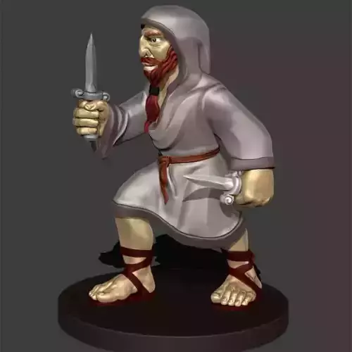 Halfling Assasin NPC forHomebrew Campaign