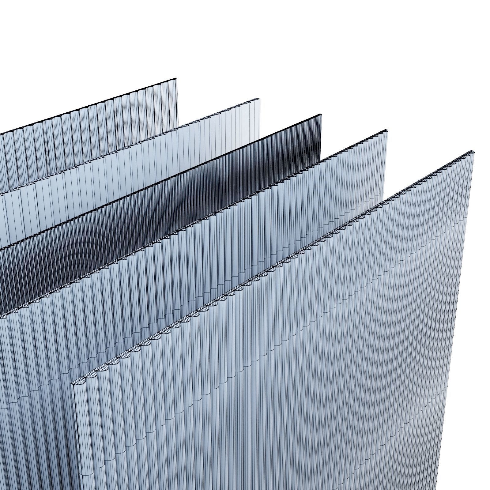 MDF 3D Panel Rafter 3D model_4