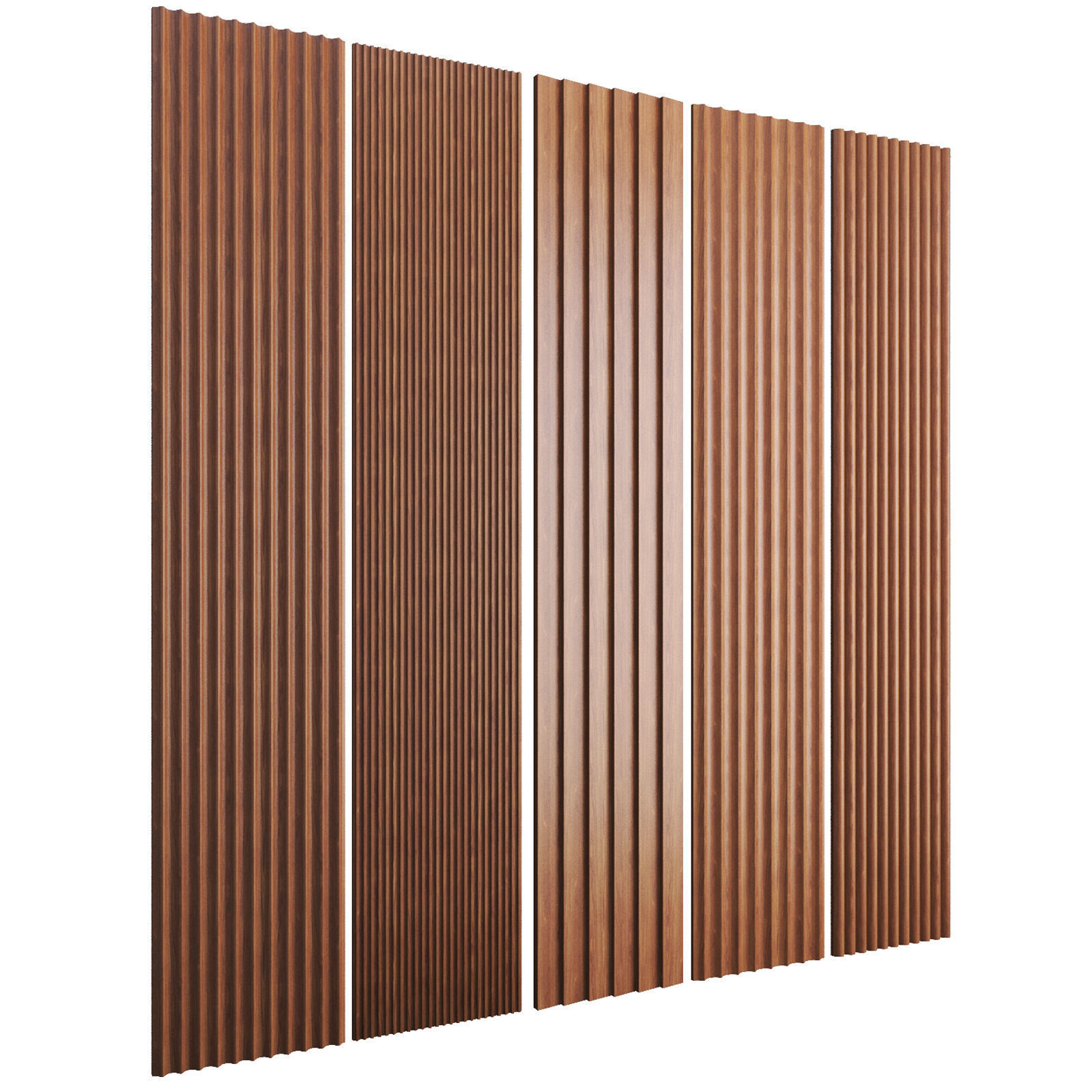 MDF 3D Panel Rafter 3D model_2