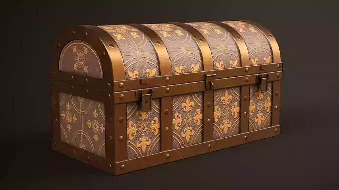 Medieval Chest Asset