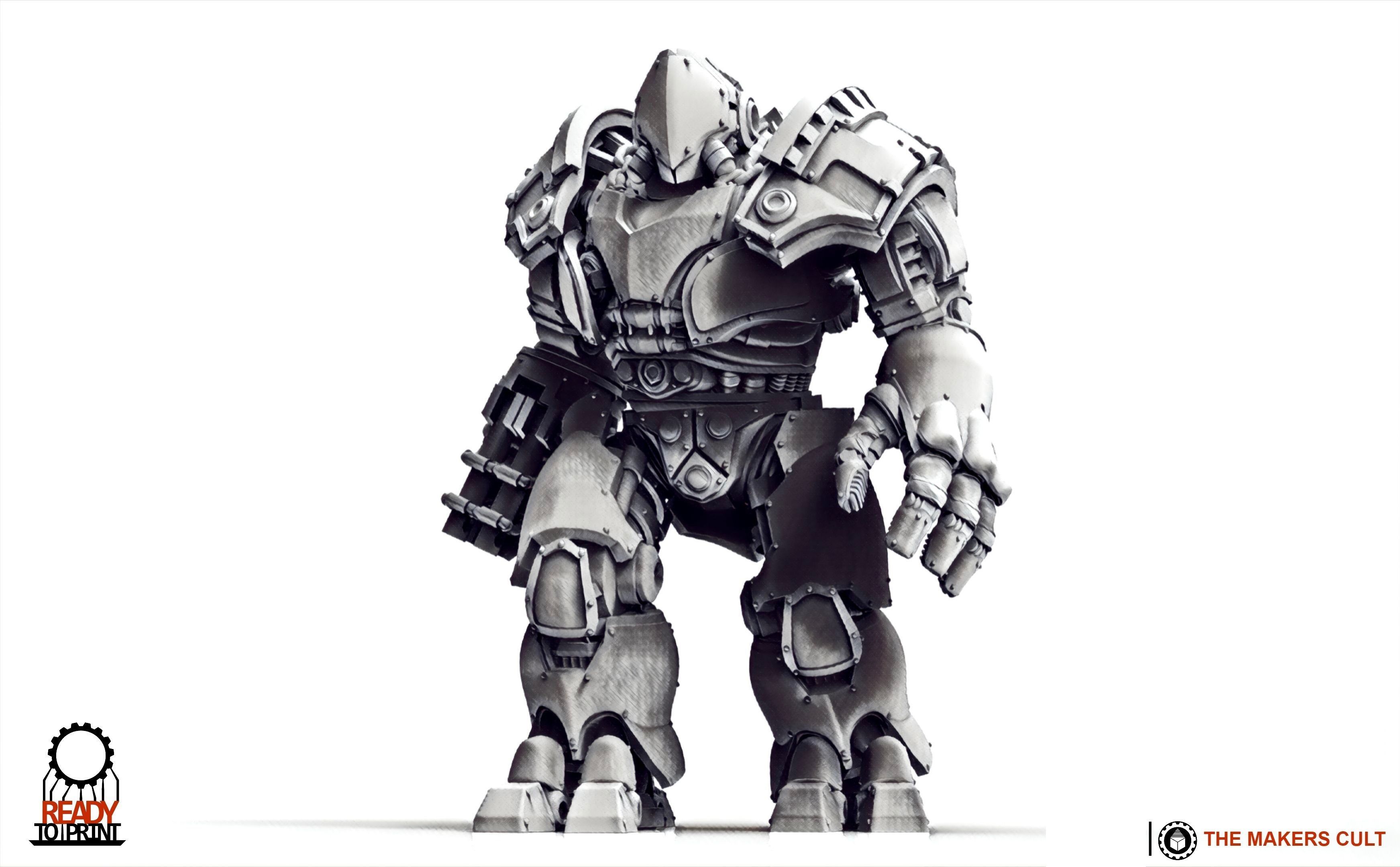 Tempest Legion and Black Knights - Cadmus Juggernaut 3D print model_8