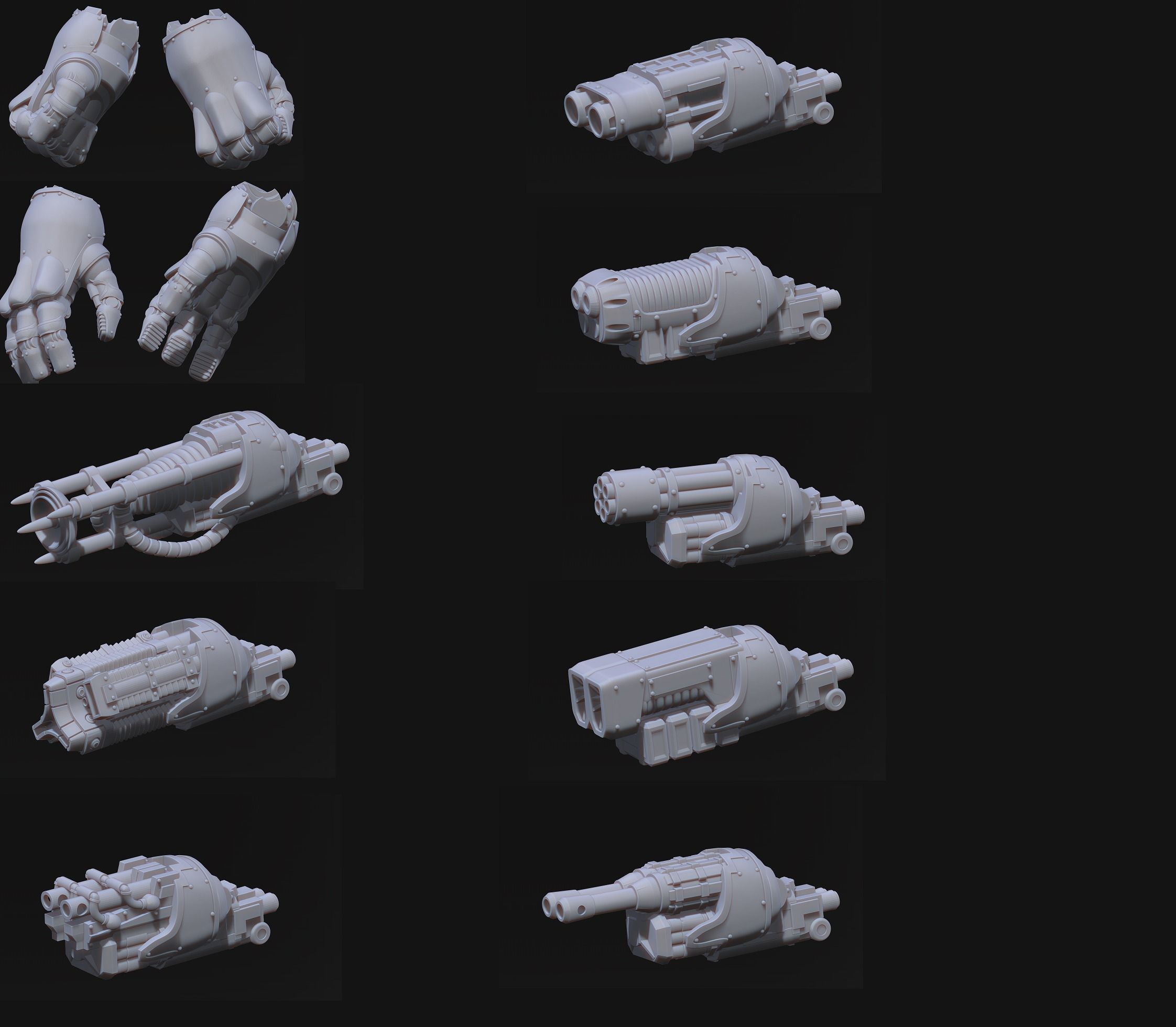 Tempest Legion and Black Knights - Cadmus Juggernaut 3D print model_5