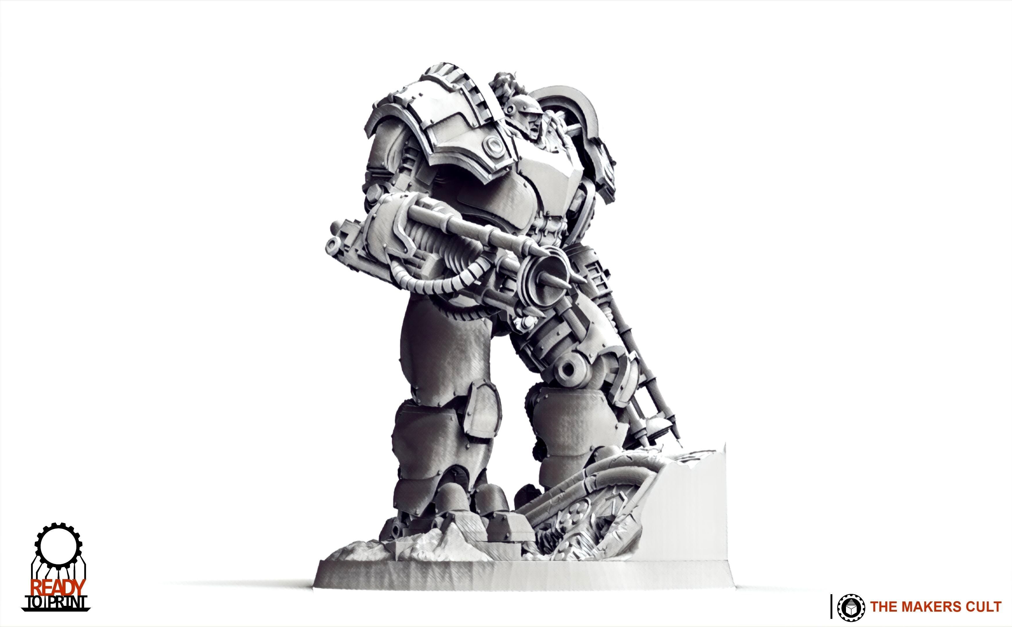 Tempest Legion and Black Knights - Cadmus Juggernaut 3D print model_10