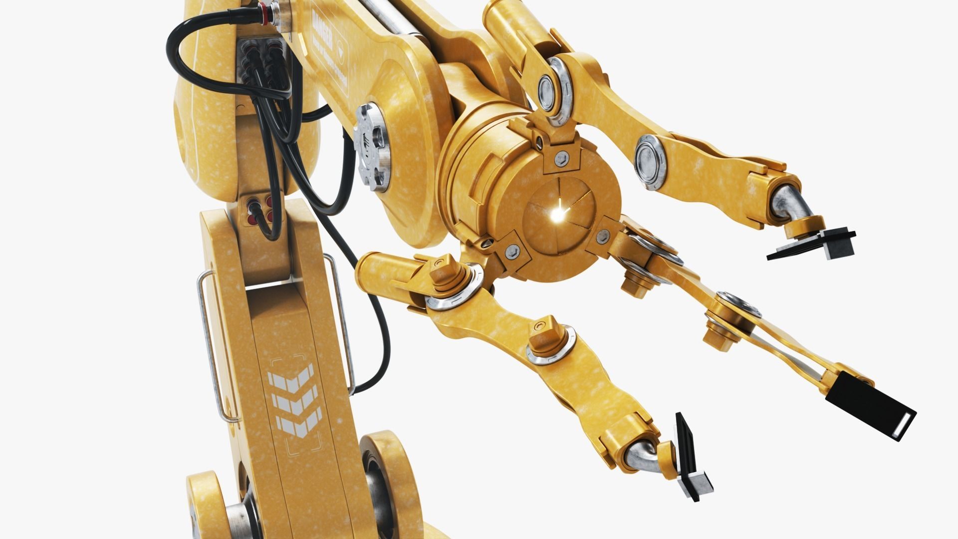 Robot Arm model 3D model_2