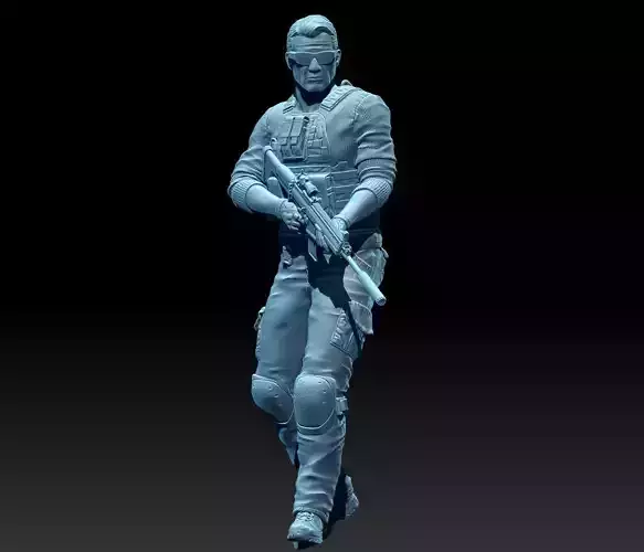Black Ops Soldier 2 3D print model