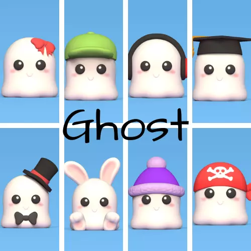 Ghost Kit 3D print model_0
