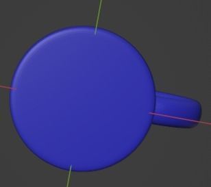 blue mug 3D model_5