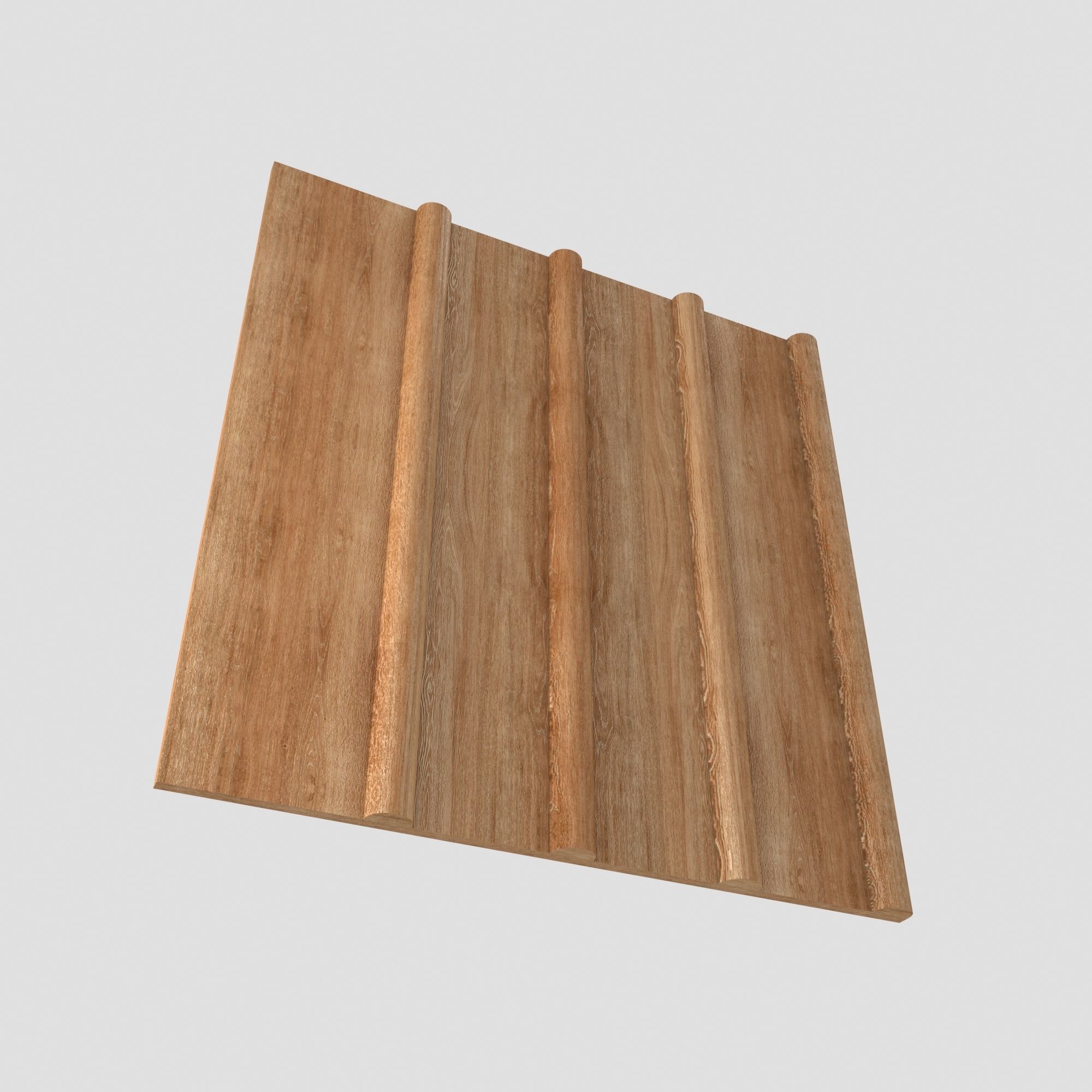 Wood Panels - Winchester - Fluted 3D model_3