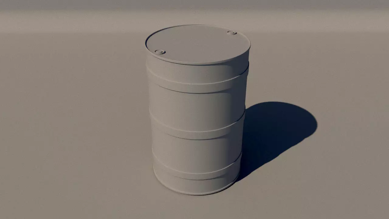 Fuel Barrel 3D print model