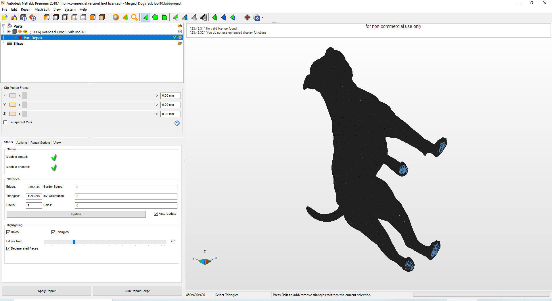 american bulldog 3D print model_11