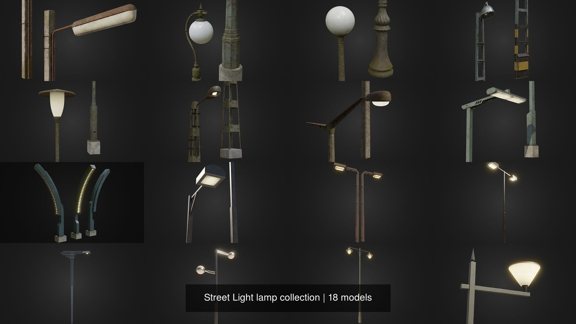 Street Light lamp collection _1