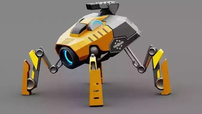 Combat Droid rigged