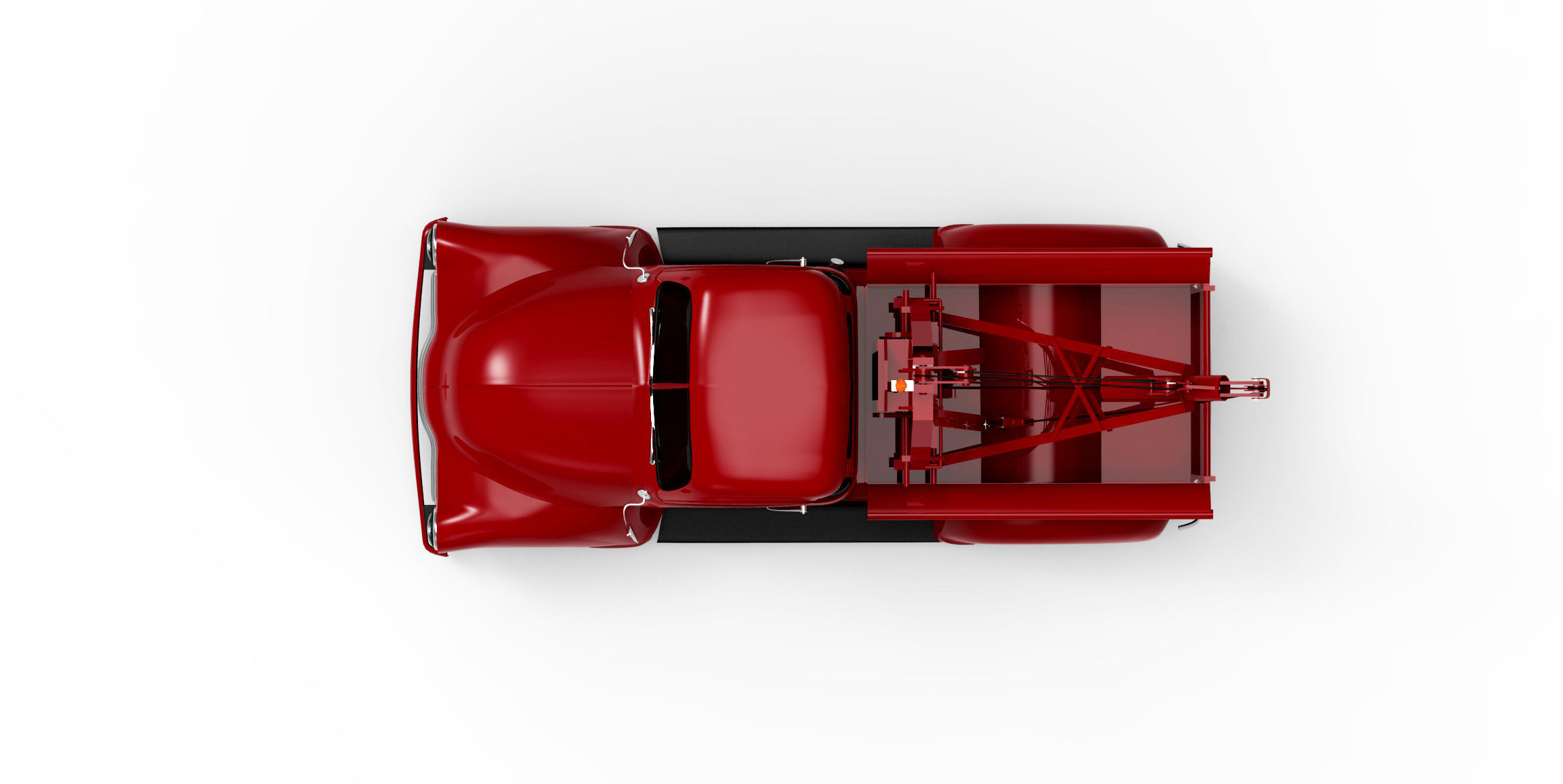 1953 CHEVROLET WRECKER 3100 TOW TRUCK  3D model_6