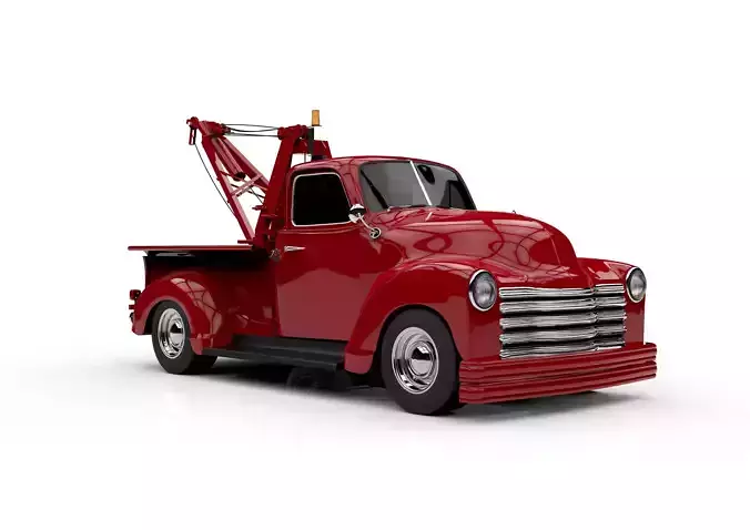1953 CHEVROLET WRECKER 3100 TOW TRUCK  3D model