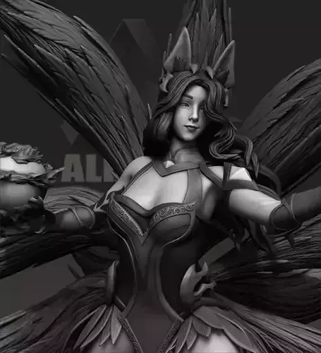 Ahri Coven Skin - League of Legends 3D print model