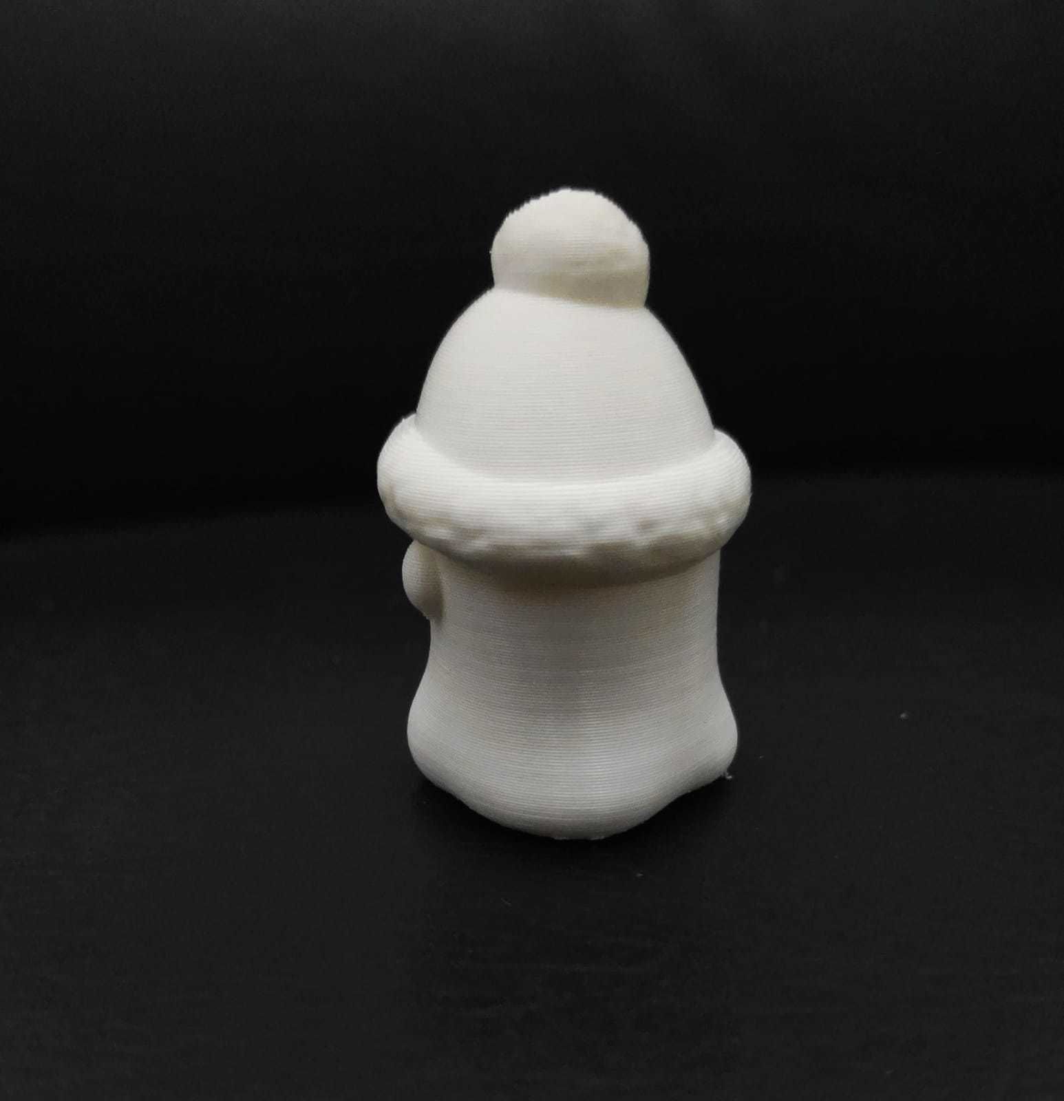 Ghost Winter Cap 3D print model_4