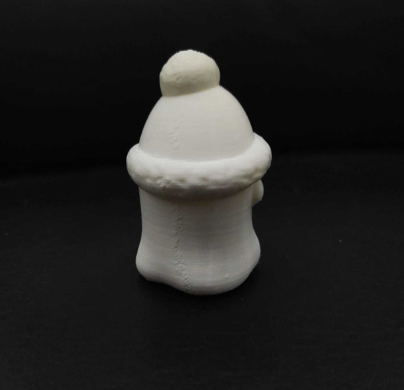 Ghost Winter Cap 3D print model_6