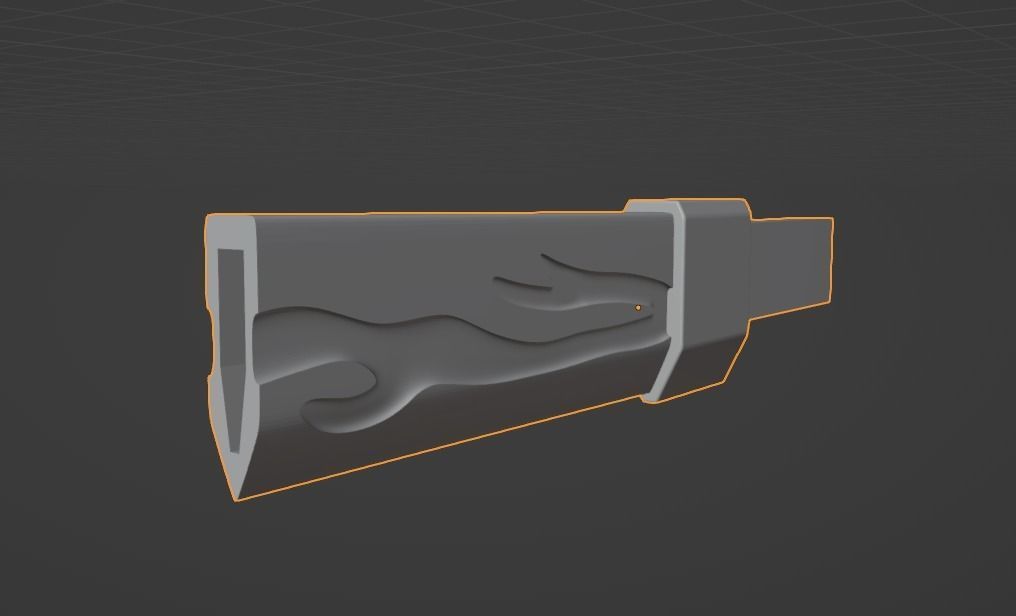 Zenitsu Nichirin Katana - - Demon - Slayer -- 3D Print Ready 3D print model_16