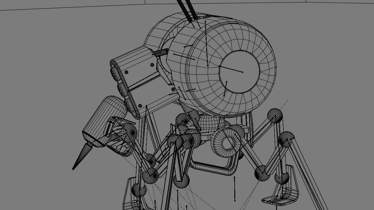 NANO BOT rigged character 3D model_25