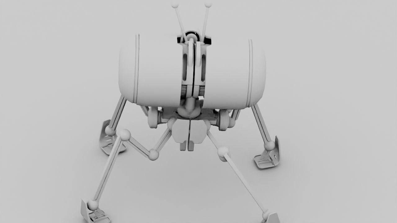 NANO BOT rigged character 3D model_20