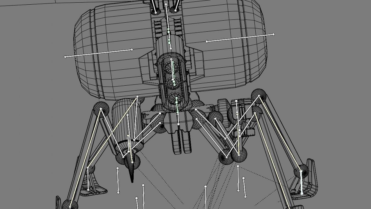 NANO BOT rigged character 3D model_28