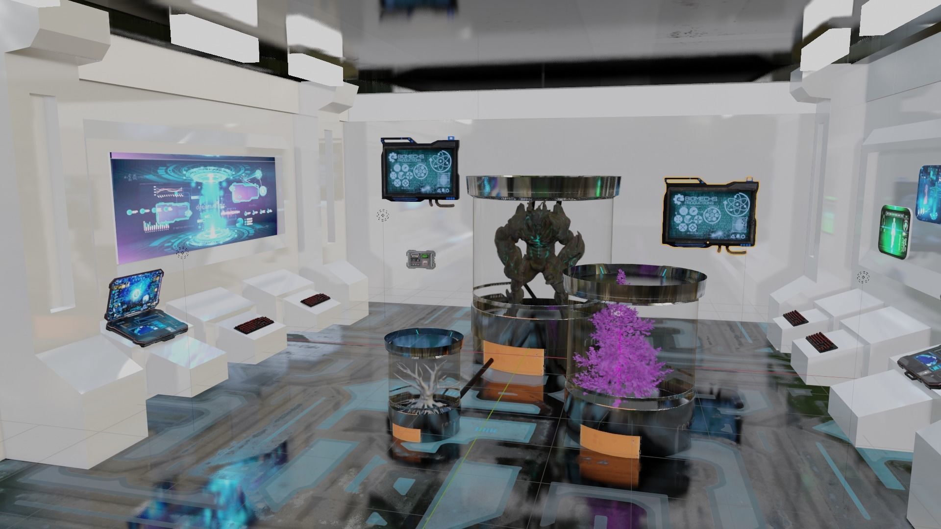 Monster tree 3D model_6