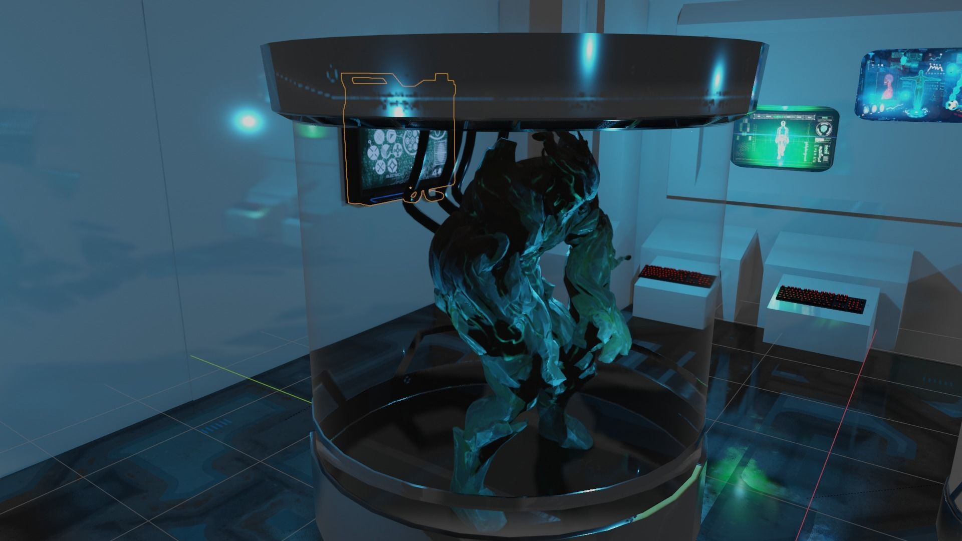 Monster tree 3D model_4