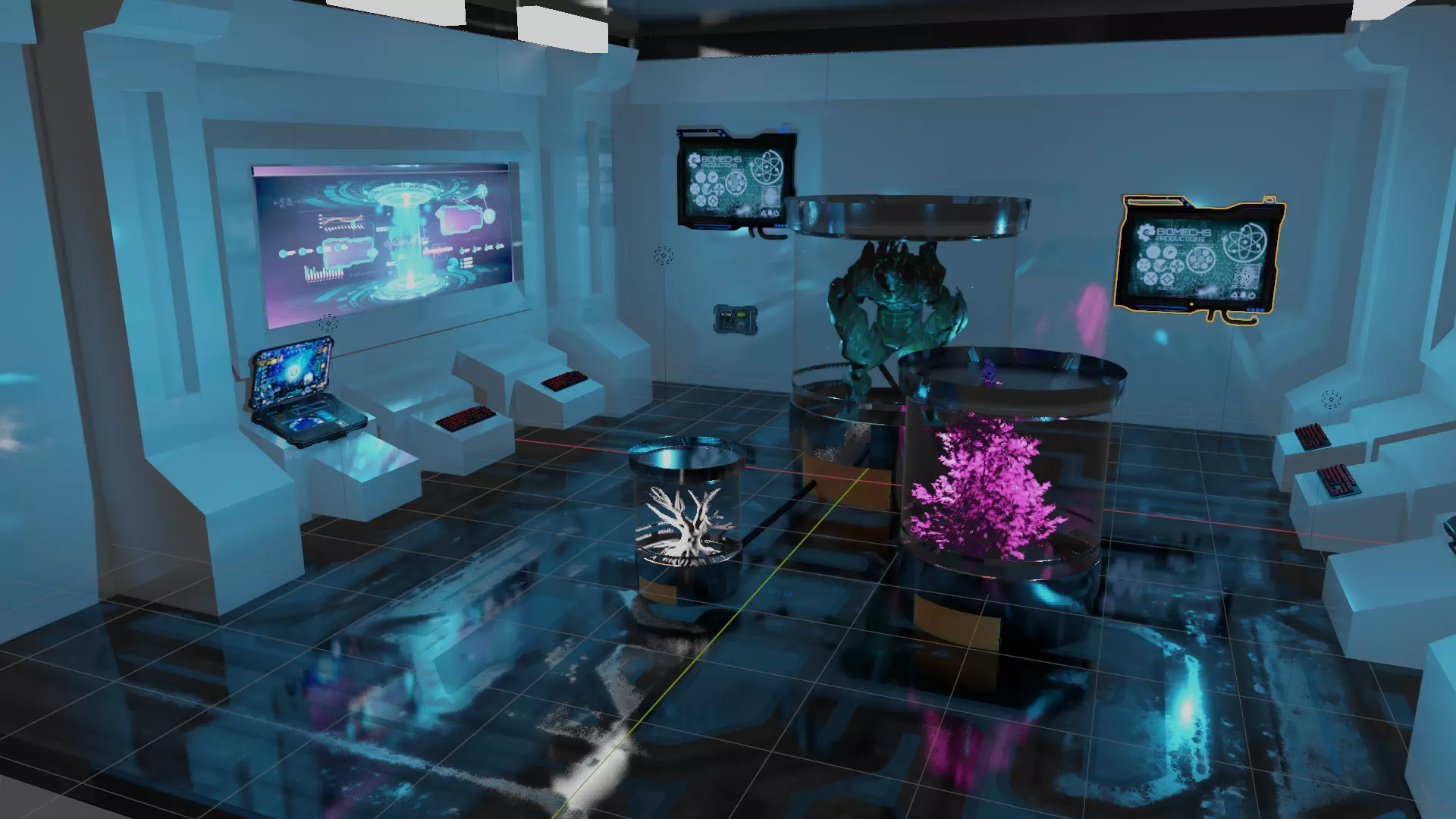 Monster tree 3D model_0