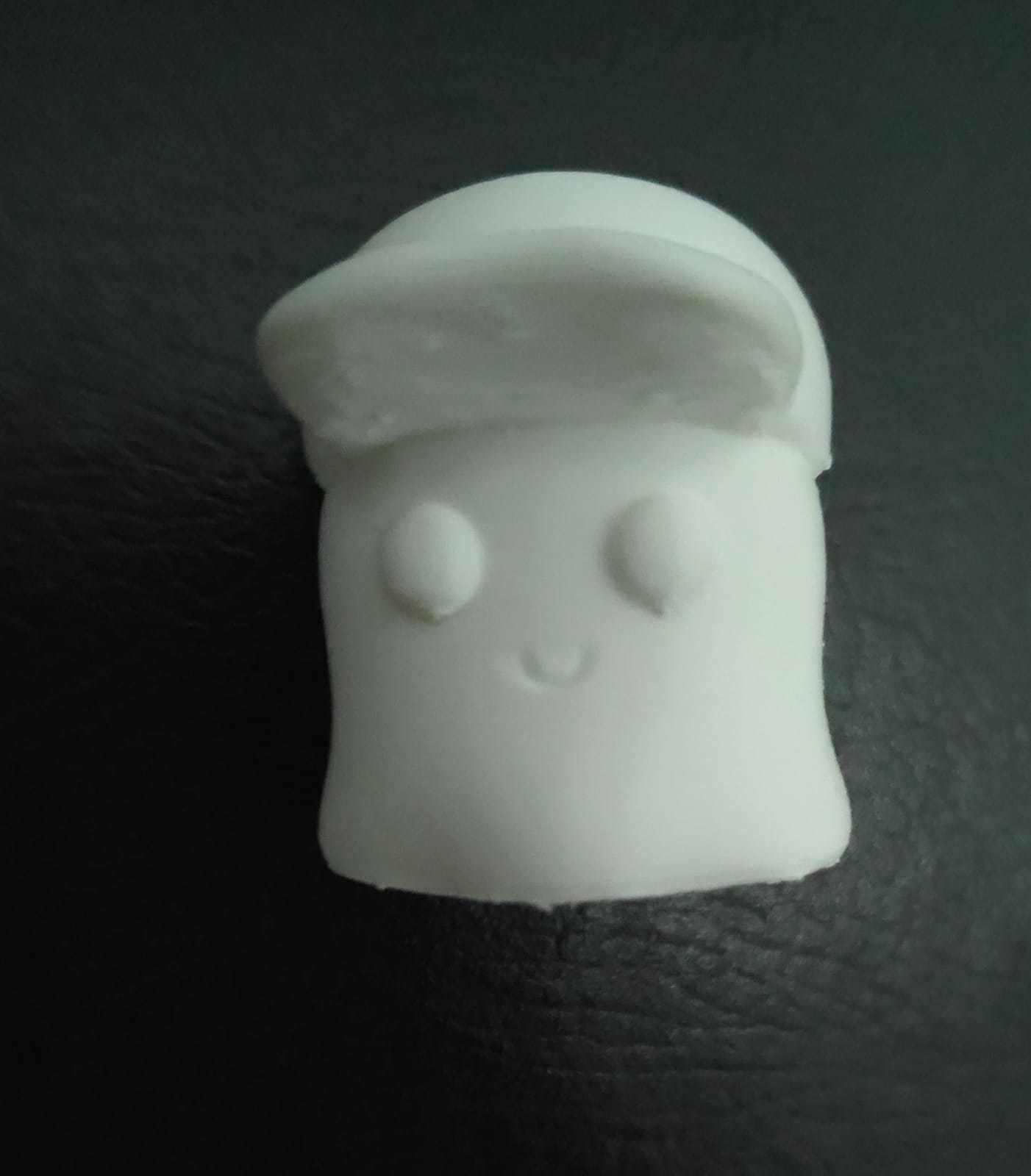 Ghost Cap 3D print model_3