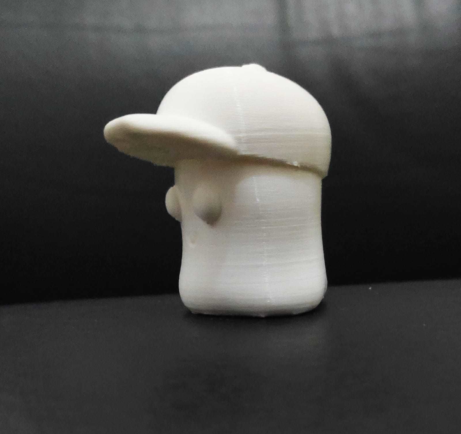 Ghost Cap 3D print model_8