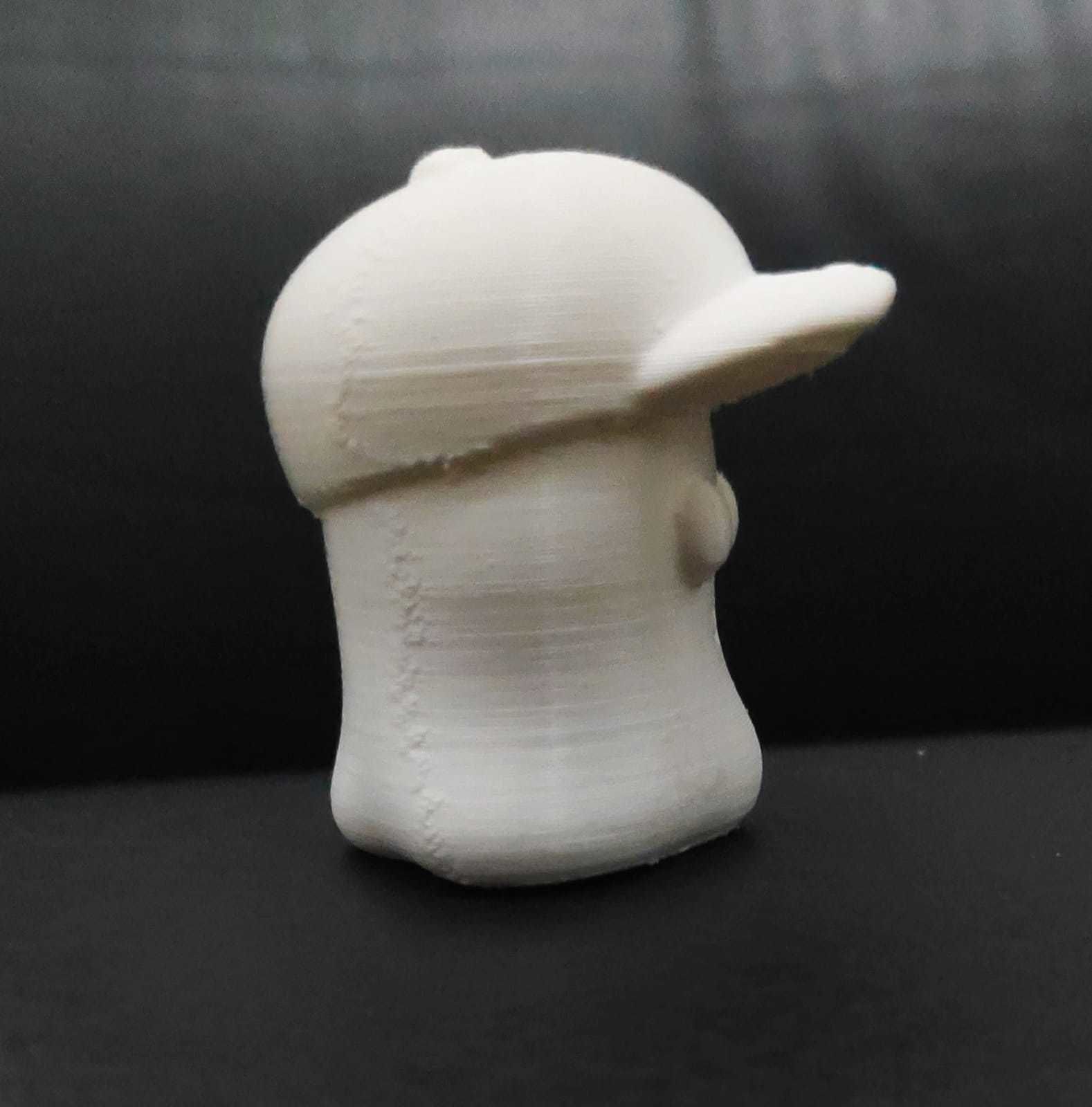 Ghost Cap 3D print model_6
