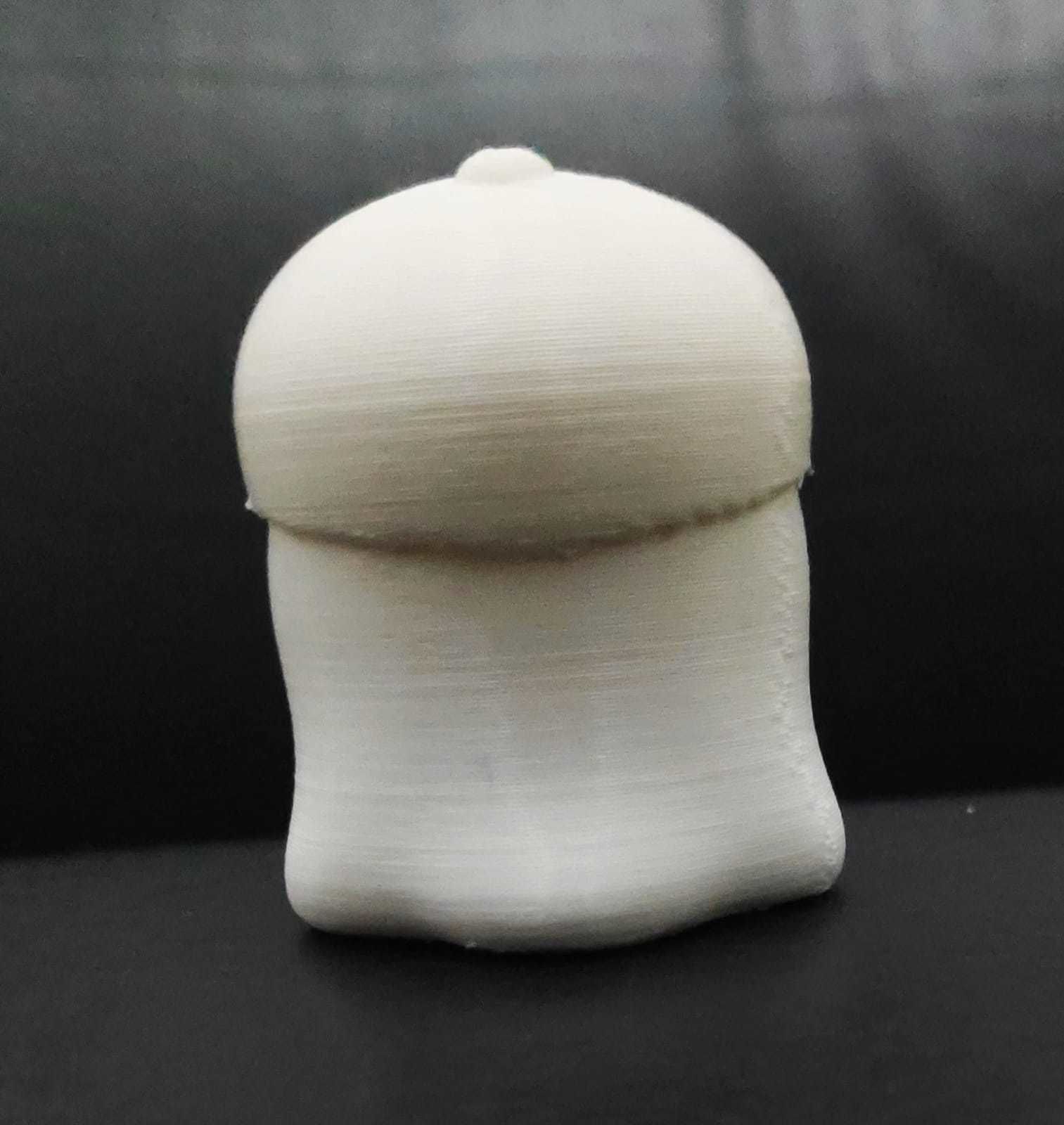 Ghost Cap 3D print model_5