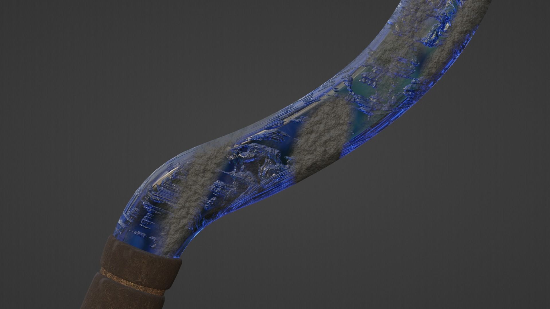 Cronus Sickle - Blue 3D model_10