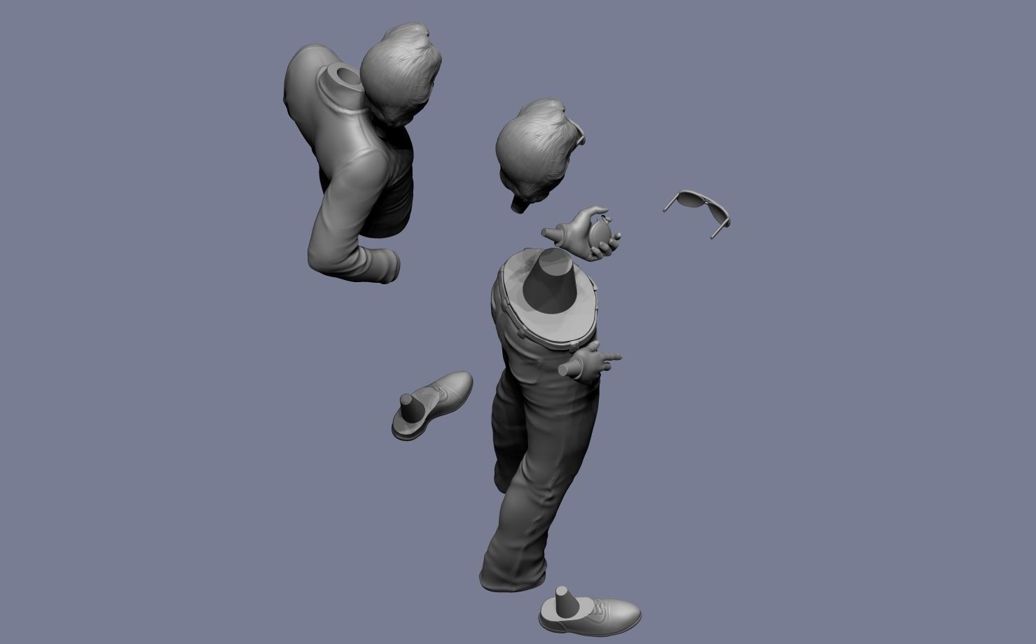 Luca di Montezemolo 3D print model_2