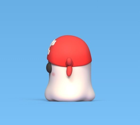 Ghost Pirate 3D print model_1