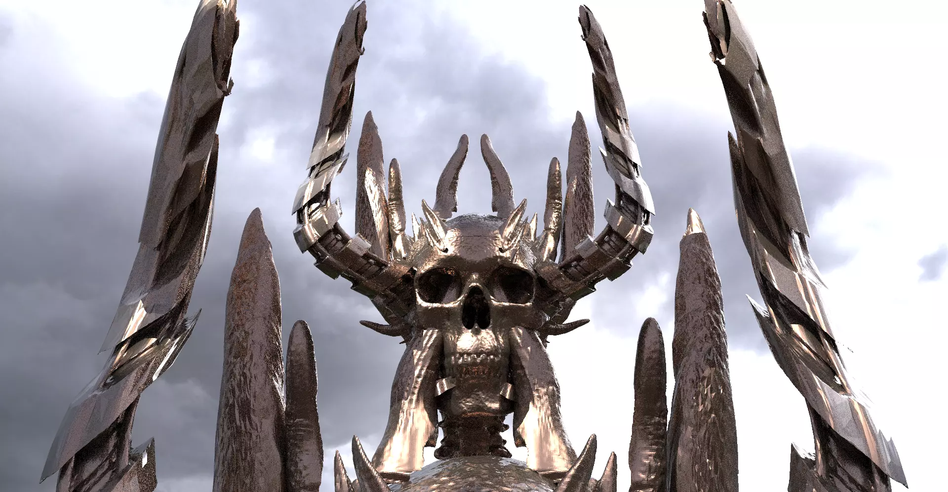 Dragon Crown Horned 3D model