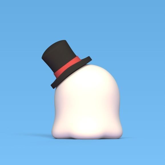 Ghost Gentleman 3D print model_2