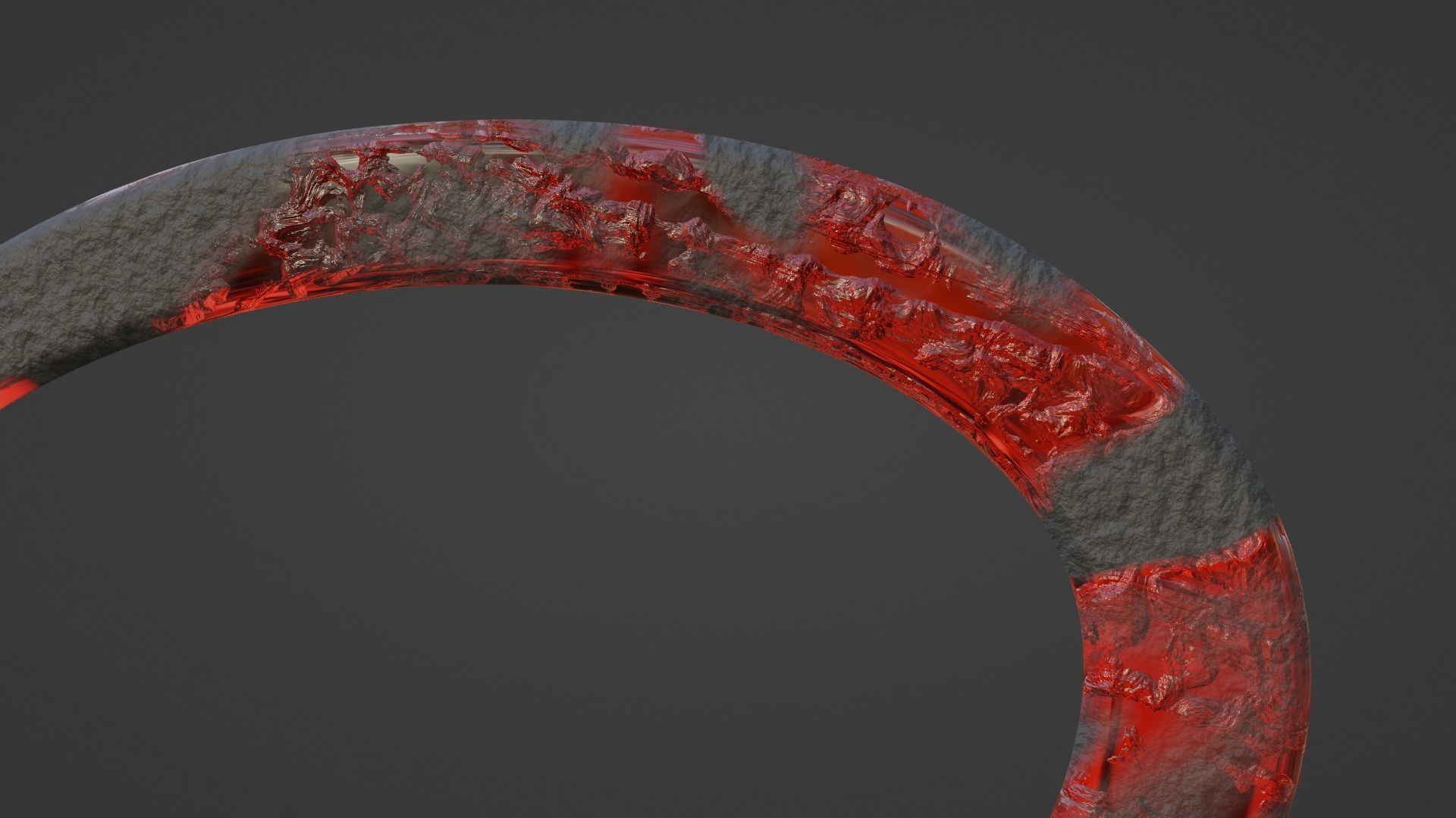 Cronus Sickle - Red 3D model_7