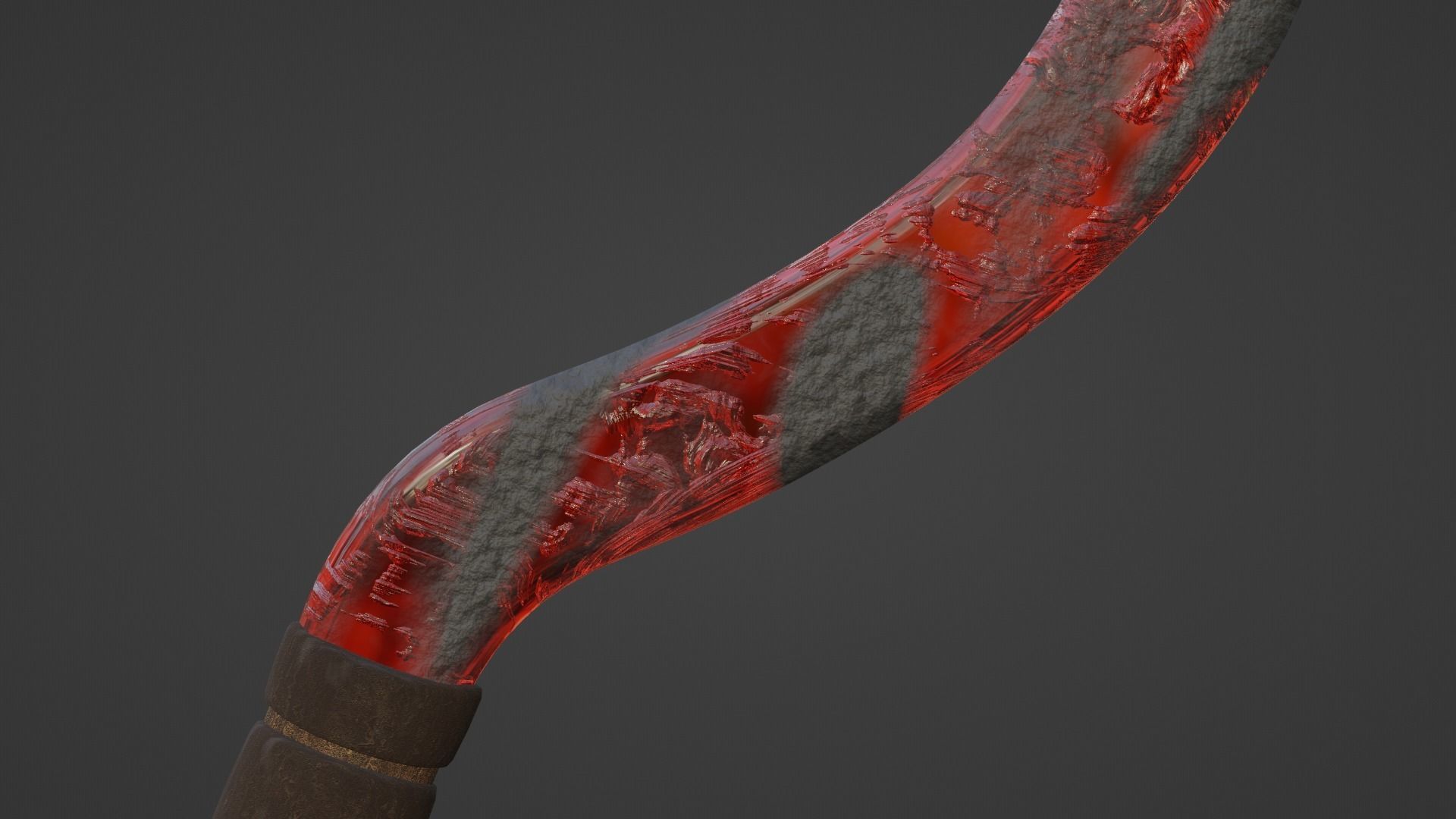 Cronus Sickle - Red 3D model_10