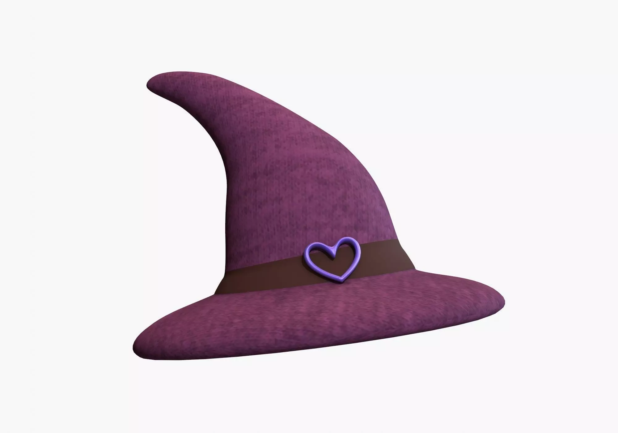witch hat 3D model_0