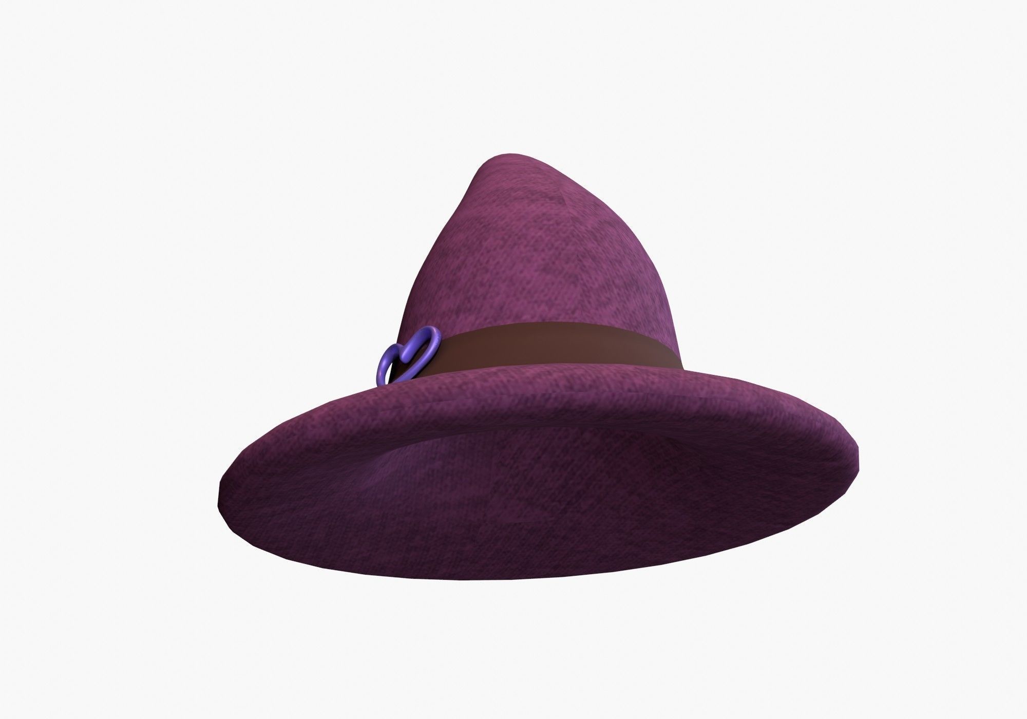 witch hat 3D model_4