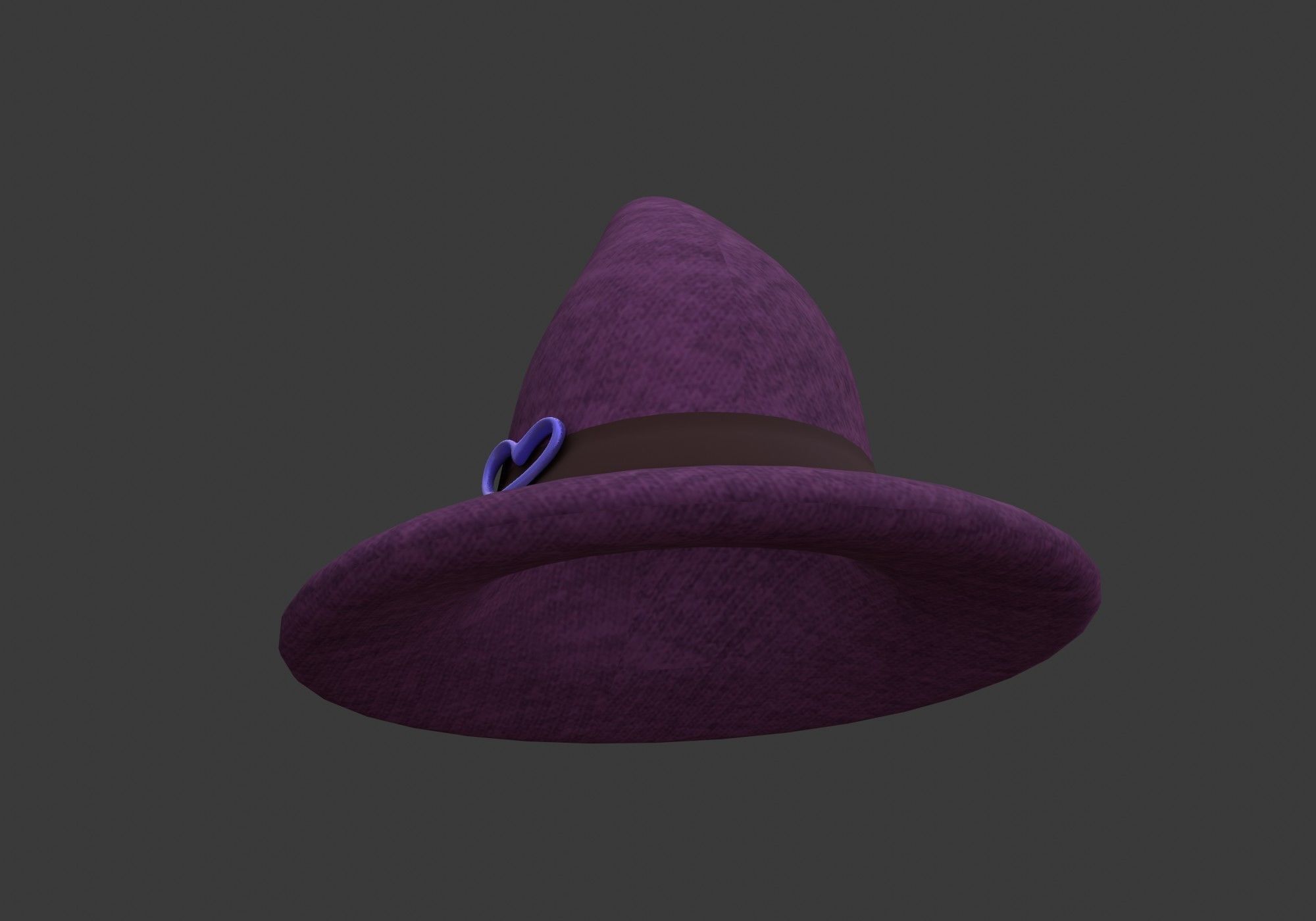 witch hat 3D model_9