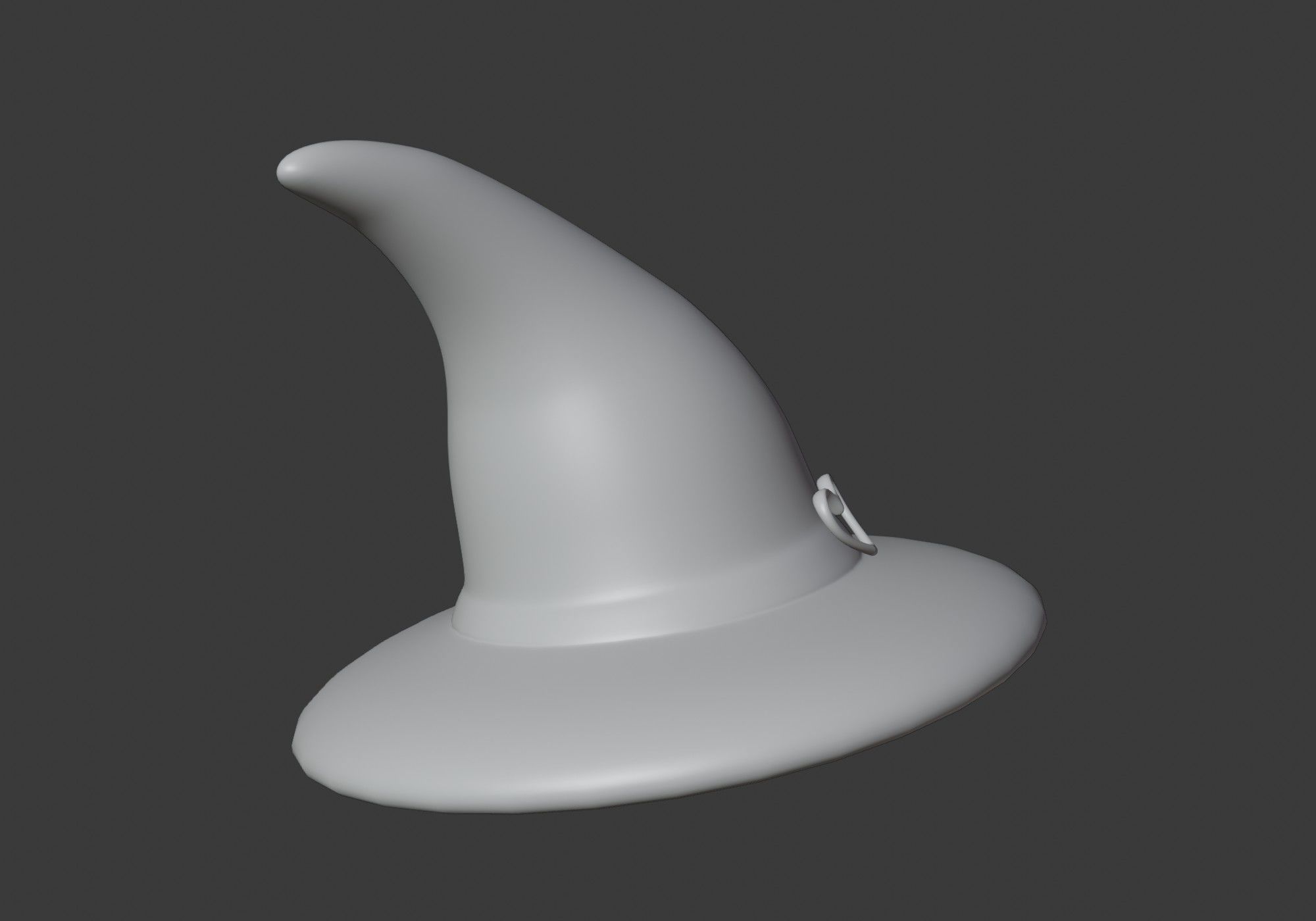 witch hat 3D model_11